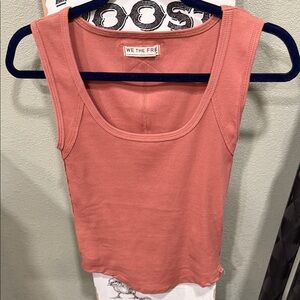 Free People We The Free Women's Dusty Rose Tank Top